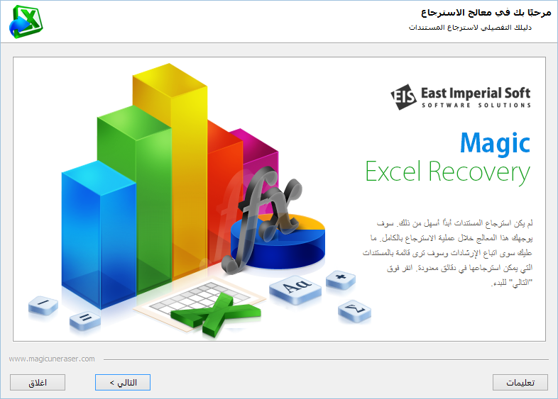 Magic Excel Recovery 4.6 instal the last version for windows