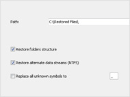 Recovery of compressed files