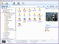 Windows Explorer interface