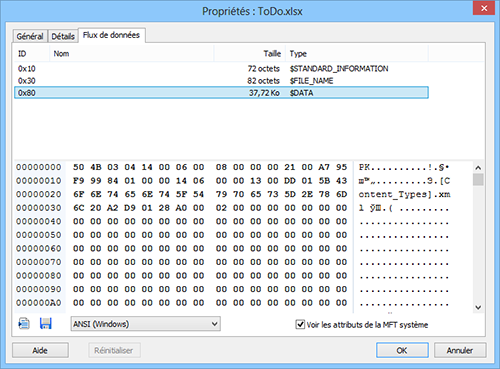 Utiliser Magic Excel Recovery: Autres flux de données