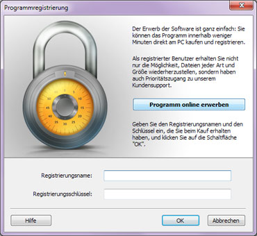 Wie registriere ich Magic NTFS Recovery