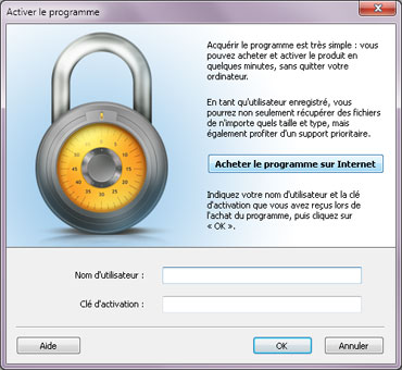 La procédure d'achat est très simple : vous pouvez acquérir et activer le programme en quelques minutes à peine, sans quitter votre bureau