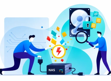 NAS power failure causing incomplete writes and filesystem inconsistency