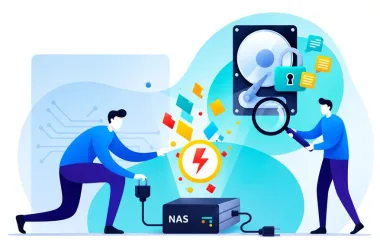 NAS power failure recovery with intact drives and an inaccessible storage pool