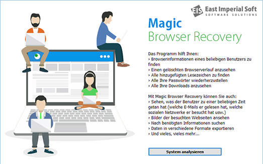 Zugriff auf gelöschte Browserverläufe