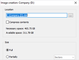 Virtual disk images