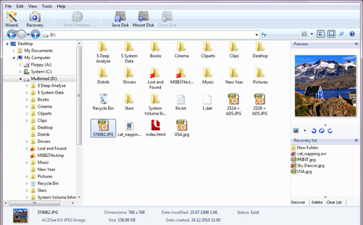 Software de Recuperación de Archivos para Todas las Versiones de Windows