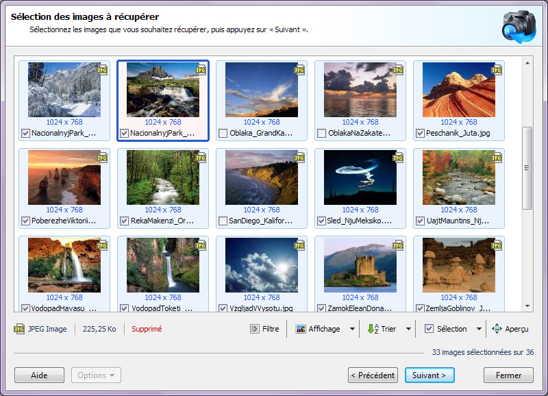 Comment récupérer des photos effacées avec Magic Photo Recovery East Imperial Soft