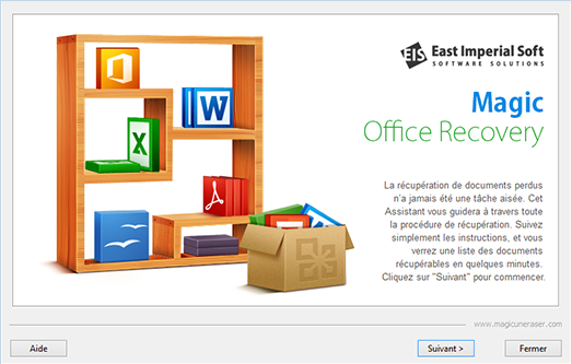 Une récupération Office complète rendue facile