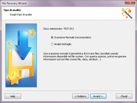 Algoritmi recupero file avanzati